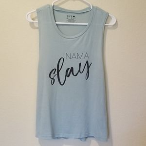 "Nama-Slay" Life by Lexie Yoga Tank ("Namaste")